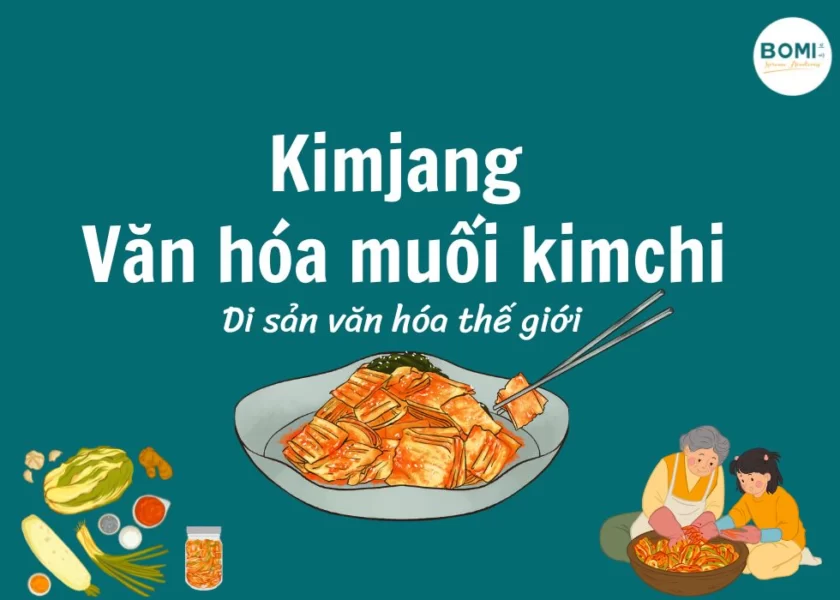Kimjang Văn hóa muối kimchi